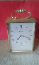OGIVAL Brass Carriage Clock