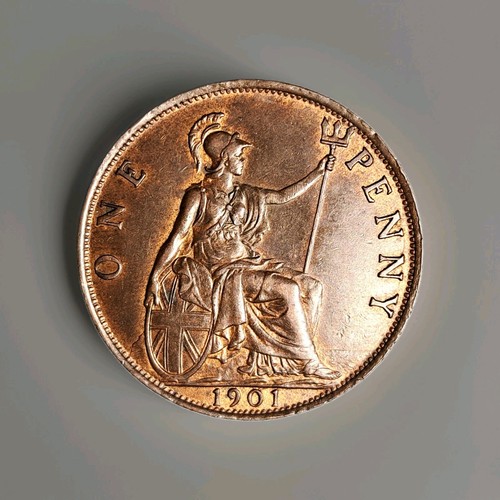 1901 victoria penny - 1901,