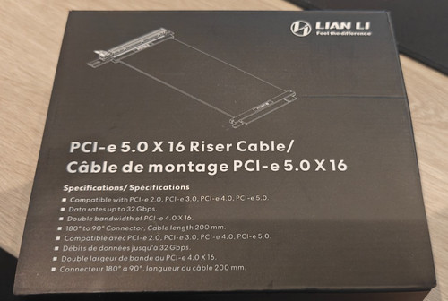 200mm lian pcie - 200mm, (x16)