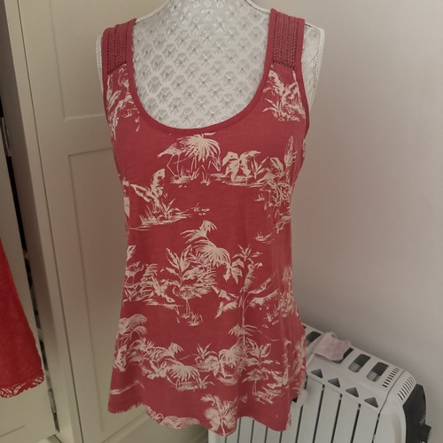 Fat face vest top size - top,