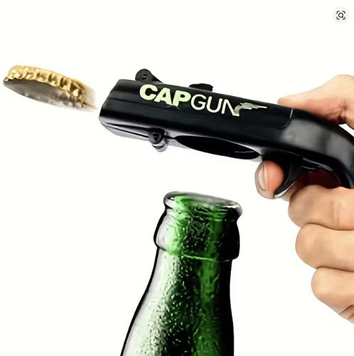 Cap gun beer bottle - beer,