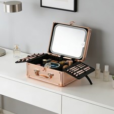 Aluminium Hard Make Up Travel