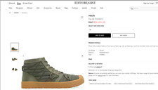 Volta zip-up sneakers Size