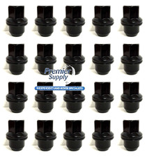 Black alloy wheel nuts - black,