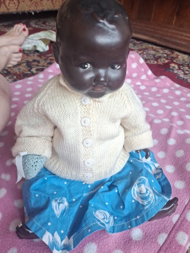 Vintage 1950s ceramic black - 1950s,