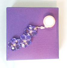 Swarovski Crystal Flower Sun Catcher + Orig Box and Packaging - Made in Austria