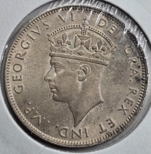 CYPRUS 18 PIASTRE 1940 SILVER