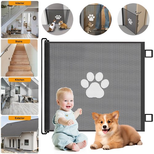 Retractable baby gate - retractable,