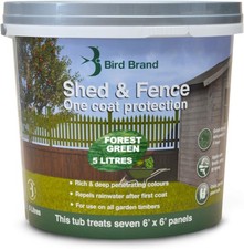 Bird Brand, Shed & Fence 1