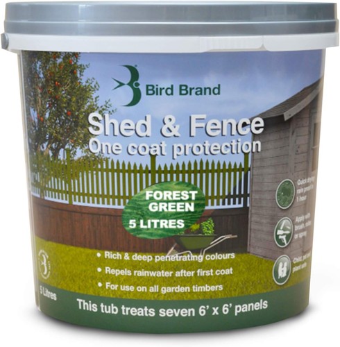 Bird brand shed fence - fence, 1