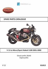 Moto Guzzi parts manual book
