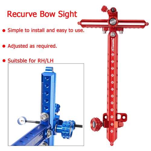 Recurve bow aluminum sight - 9",