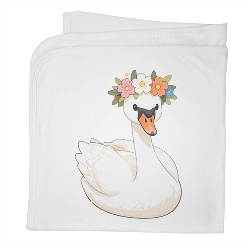 Swan with flower - 'swan,