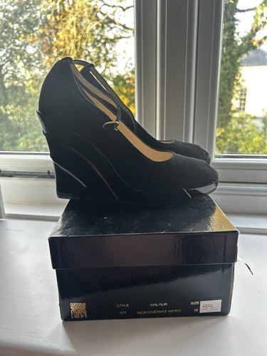 Biba heeled wedge shoes size - wedge,