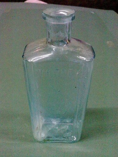 Old chemist medicine - , bottle