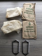 2 Genuine Vintage Lucas 471  Rear Light Rims New Old Stock