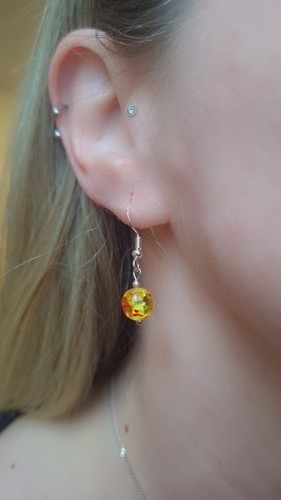 925 sterling silver hoop - 925,