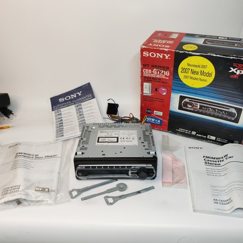 Sony cdx gt210 - sony, cdx-gt210