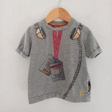 Myleen Klass Baby K Top Age 2 3 Years T Shirt Grey Dj VIP Headphones  Party 