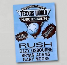 FRIDGE MAGNET . Rush Ozzy