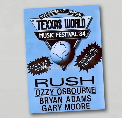 Fridge magnet rush ozzy - -,