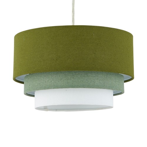 Modern ombre sage green linen - ombre,