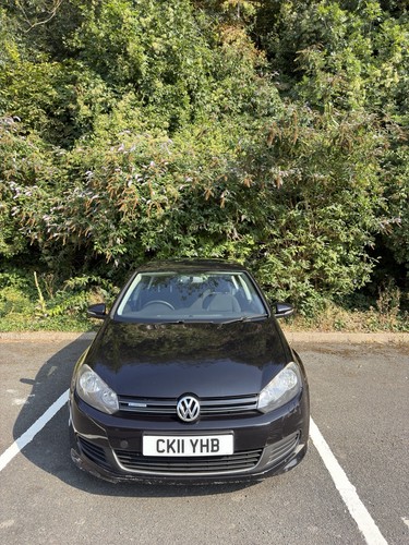 Black volkswagen golf 6 - black,