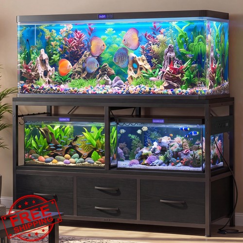 Heybly gallon fish tank - 55-75,