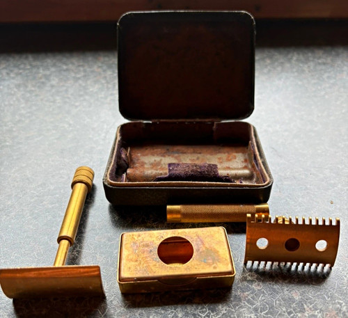 Gillette vintage old shaving - vintage,