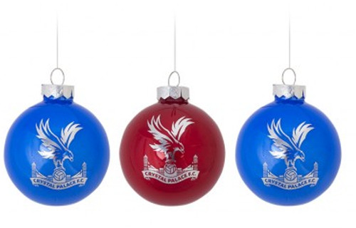 Crystal palace tree baubles - palace,