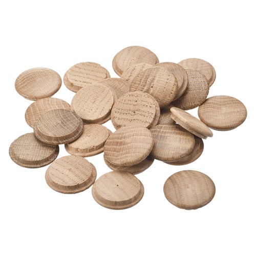 Wood plugs 25pcs mm - wood, 35