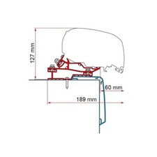Fiamma Adapter Rapido C Line