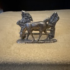 Vintage Solid Brass Letter