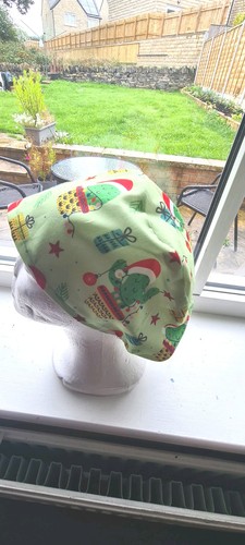 Elasticated theatre scrub hats - scrub,