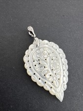 Tamara Comolli India (M) 18ct white gold mother of pearl, pendant