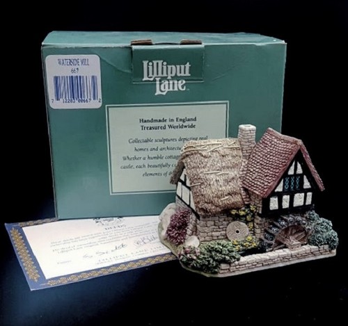 Lilliput lane waterside mill - lane,