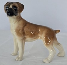Vintage Boxer Dog Ceramic