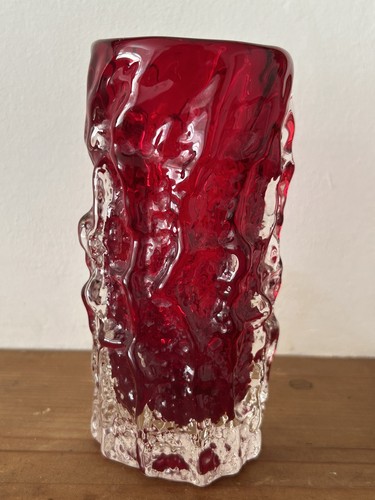 Vintage whitefriars ruby - ruby, red