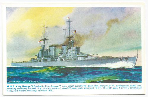 Hms king george class - king, v