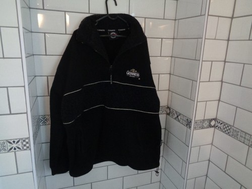 Guinness fleese pullover - pullover, xl