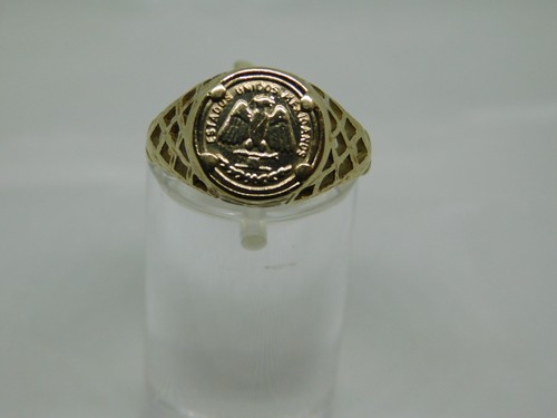 9ct gold eagle - 9ct, mini
