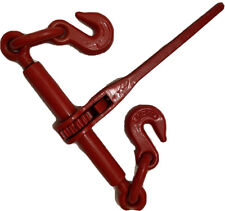 Ratchet Load Binder Tie Down Strap for 8mm & 10mm Chain 19000LB Break Load