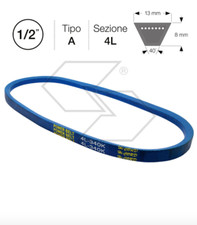 Lawn Mower Belt Yard Man Rider 190-038 - 30" (Engine/Blades)