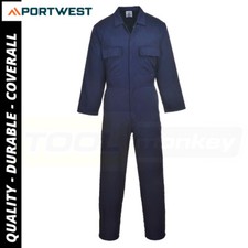 Men's Coverall Work Overalls - Mechanic Boiler Suit - Portwest S999 High Quality
