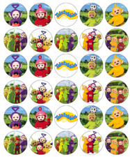 30x Teletubbies Cupcake
