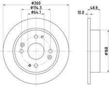 # MINTEX MDC820 BRAKE DISC