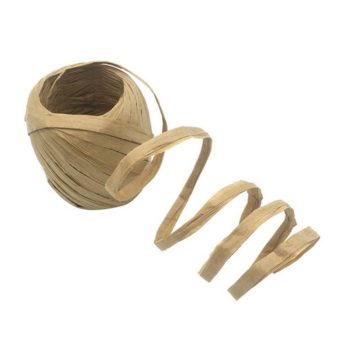 Light brown raffia - light, ribbon