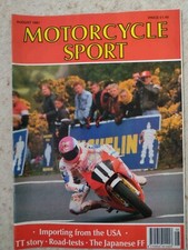 Motorcycle Sport August 1991 Moto Guzzi Targa, BMW R26, Honda CN250