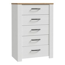 Tall Chest of 5 Drawers -
