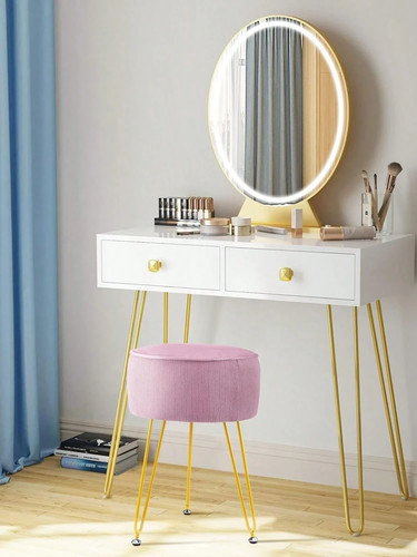 Round dressing table - round,